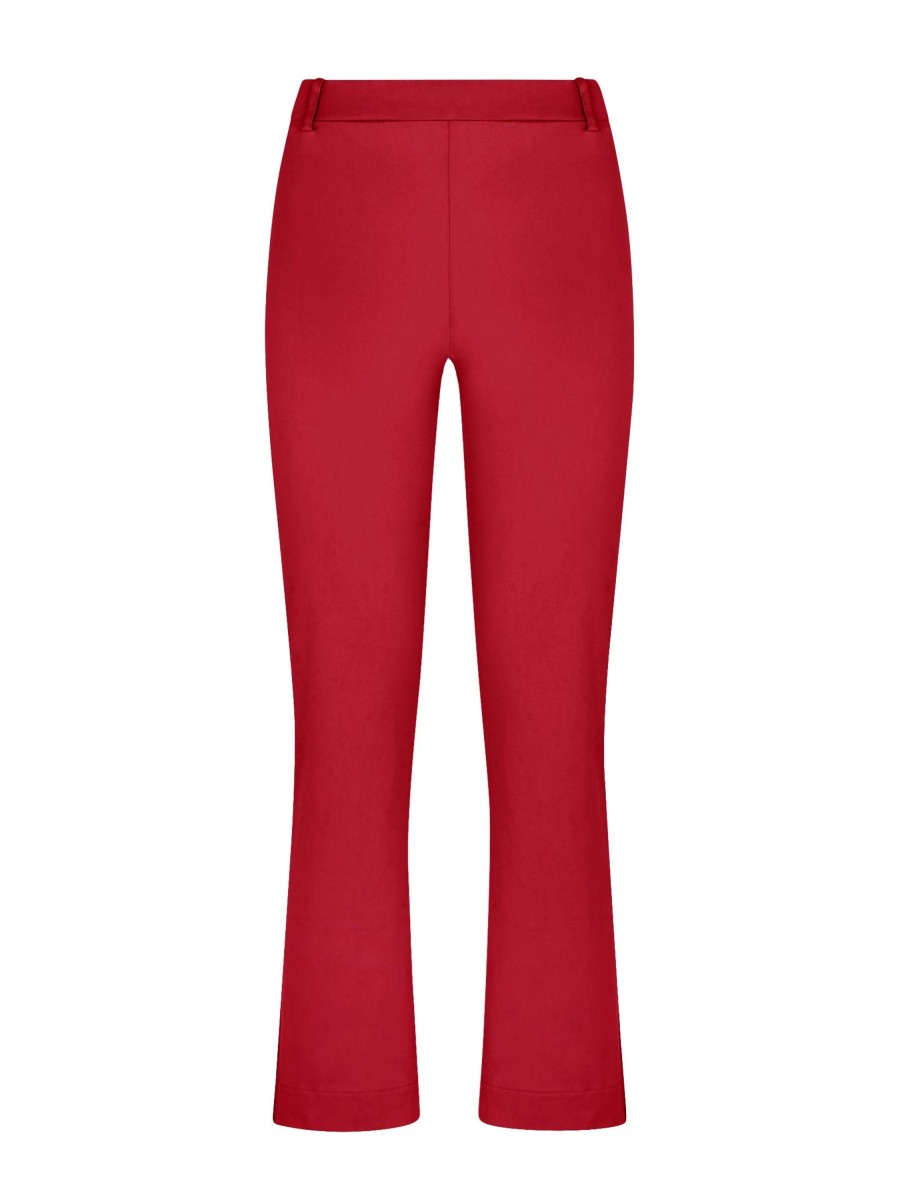 Pantaloni Flare | Ragno Pantalone Flare In Satin Power - Salsa