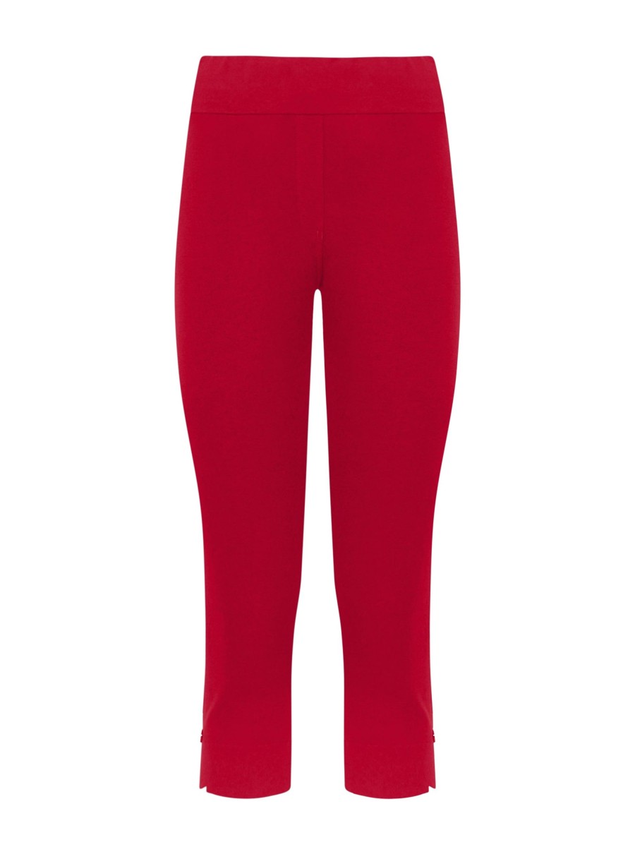 Pantaloni A Pinocchietto | Ragno Pantalone Pinocchietto In Maglia Denim - Salsa